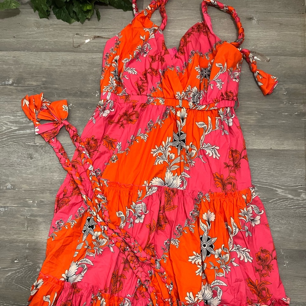 Tropical Plus Size Maxi (No Reduced Price Option)